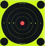 Birchwood Casey Shoot-N-C Targets, 8" Bullseye, 30 Targets   120 Pasters