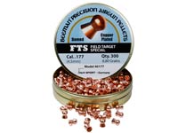 Beeman FTS Copper .177 Cal, 8.80 Grains, Domed, 300ct