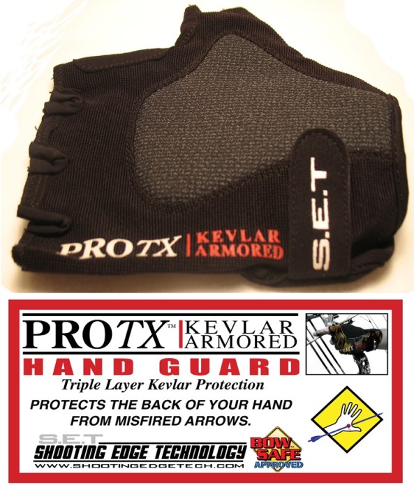 ProTX Kevlar Armored Hand Guard BLACK