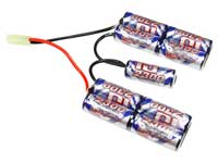 Intellect 10.8 V 2300mAh Battery, NiMH, Mini-Tamiya Female Plug, Medium Nunchuck