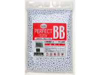 KSC/KWA 6mm perfect airsoft BBs, 0.20g, 4,000 rds, white