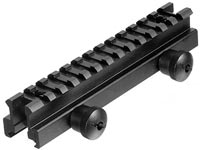 UTG Weaver/Picatinny Riser Mount, Medium Profile, 0.83" High, 13 Slots