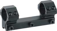 Leapers Accushot 1-Pc Mount w/30mm Rings, Medium, 3/8" Dovetail