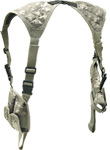 UTG Deluxe Universal Horizontal Shoulder Holster, Army Digital Camo