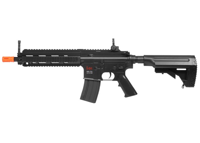 H&K 416 AEG Airsoft Rifle, Black