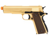 WE 1911 Metal GBB Airsoft Pistol, Gold Edition