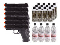 KWA ATP Adaptive Training Airsoft Pistol, 6 Pack