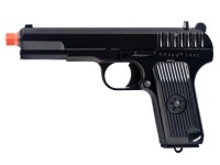 WE TT-33 Gas Blowback Metal Airsoft Pistol, Black