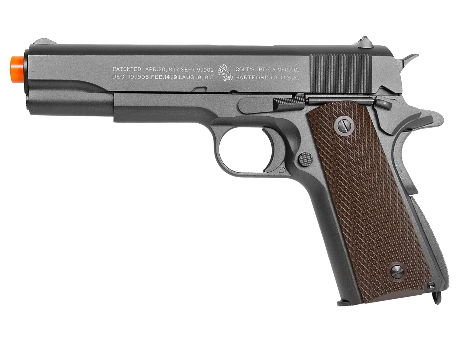 Colt 1911 CO2 Blowback Metal Airsoft Pistol, Canada Legal