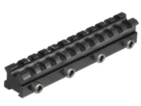 UTG Drooper Scope Rail, 11mm-to-Weaver Adapter, Compensates for Droop & Stops Scope Shift