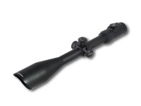 UTG 8-32x56 AO Accushot Rifle Scope, EZ-TAP, Ill. Mil-Dot Reticle, 1/8 MOA, 30mm Tube, Max Strength Twist Lock Weaver Rings