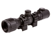 UTG 3-9x32 AO Bug Buster Rifle Scope, EZ-TAP, Illuminated Mil-Dot Reticle, 1/4 MOA, 1" Tube, Weaver/Picatinny Rings