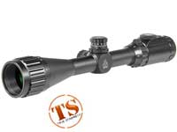 Leapers UTG 3-12x40 AO Hunter Rifle Scope, EZ-TAP, Illuminated Mil-Dot Reticle, 1/4 MOA, 1" Tube, See-Thru Weaver Rings