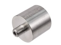 Air Venturi Female DIN Adapter, 1/8" Male BSPP Threads, Stainless Steel