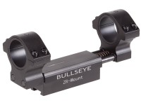 Bullseye ZR 1-Pc Mount, Fits 1" and 30mm tubes, 11mm Dovetail, 0.04" Droop Compensation, Recoil Compensation