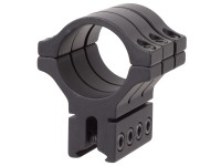 BKL Single 30mm Triple Strap Ring, 3/8" or 11mm Dovetail, 1.53" Long, Black