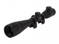 CenterPoint 4-16x40 AO Rifle Scope, Illuminated TAG-Style Reticle, 1" Tube, Picatinny Rings