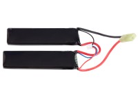 SRC Li-po 7.4V 1000 mAh Battery Butterfly-Pack With Small Tamiya Plug