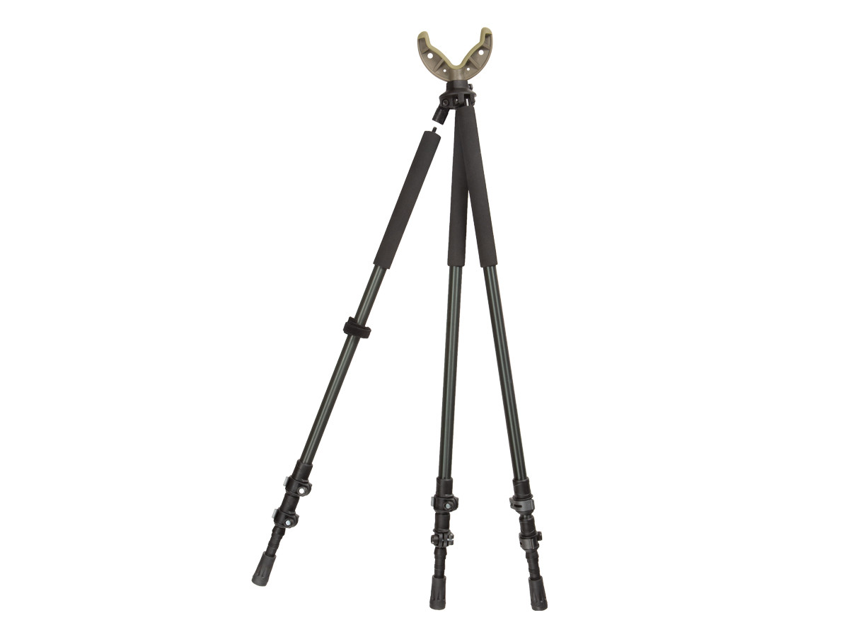 Allen Company Axial Shooting Stick Tri/Bi/Monopod, 61", Olive