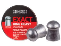 JSB Diabolo Exact King, .25 Cal, 33.95 Grains, Domed, 300ct