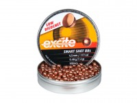 H&N Excite Smart Shot .177 Cal, 7.4 Grains, Copper Plated Lead BBs, 500ct