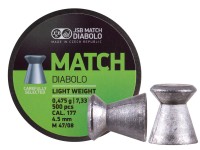 JSB Green Match Light Weight  .177 Cal, 7.72 Grains, Wadcutter, 500ct