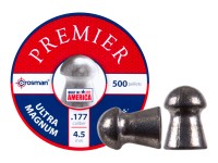 Crosman Premier Ultra Magnum .177 Cal, 10.5 Grains, Round Nose, 500ct