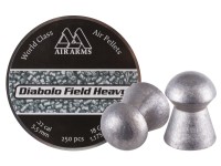 Air Arms Diabolo Field Heavy .22 Cal, 5.52mm, 18 Grains, Round Nose, 250ct