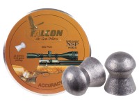 Air Arms Falcon .22 Cal, 5.52mm, 13.43 Grains, Domed, 500ct