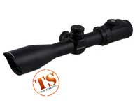 Leapers UTG 1.5-6x44 Accushot Rifle Scope, EZ-TAP, Illuminated Mil-Dot Reticle, 1/4 MOA, 30mm Tube, Weaver Rings