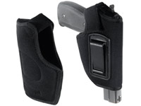 Concealed Belt Holster, Fits Compact & Subcompact Pistols, Black