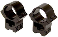 AirForce 1" Rings, High, 9.5-13.5mm Dovetail, See-Thru