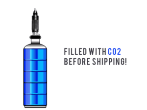 AirForce CO2 Adapter with Filled 12-oz. CO2 tank