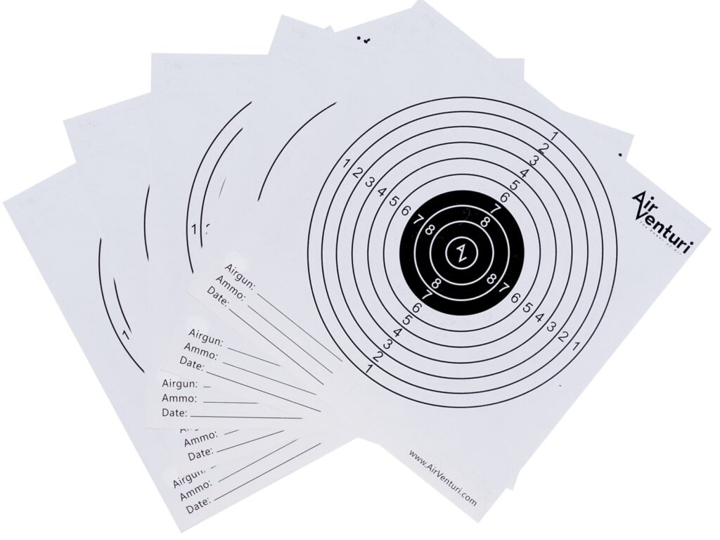 Air Venturi Paper Targets, 100 pack - Save Outdoor Sports