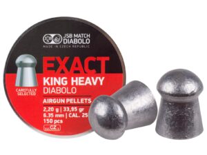 JSB Match Diabolo Exact King MKII Heavy .25 Cal
