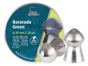 H&N Baracuda Green .25 Cal