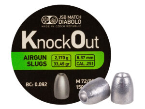 JSB KnockOut Slugs .251 Cal