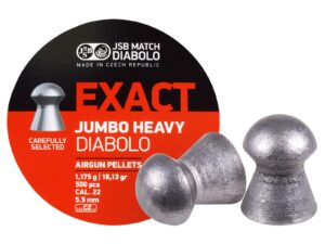 JSB Match Diabolo Exact Jumbo Heavy .22 Cal