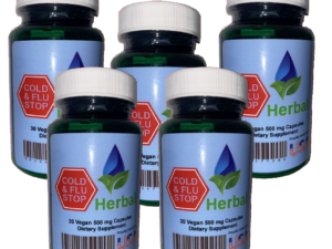 Cold & Flu Stop Herbal x5 Bottle Pack