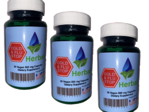 Cold & Flu Stop Herbal x3 Bottle Pack